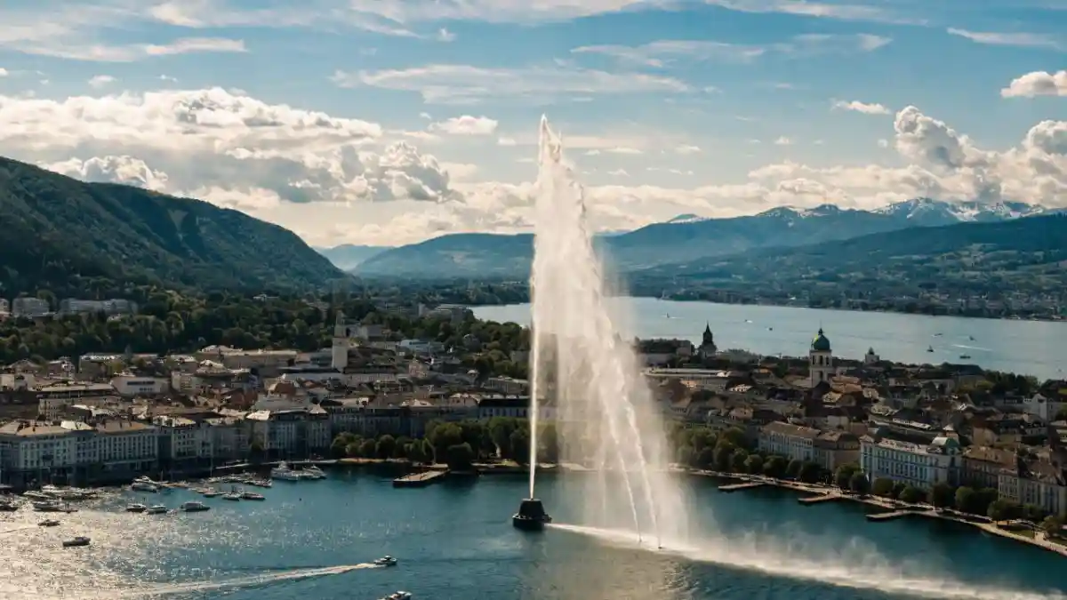 سيارة مع سائق في جنيف