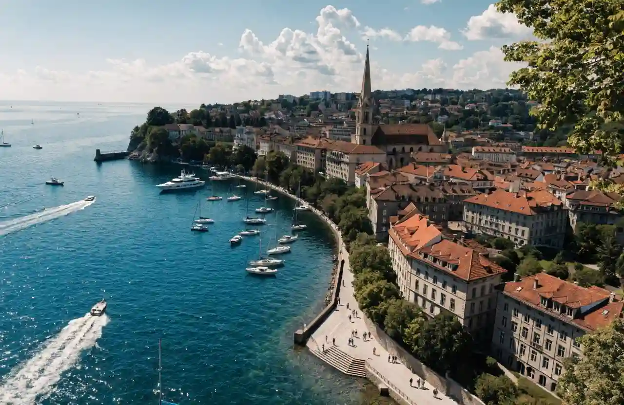 سيارة مع سائق في لوزان