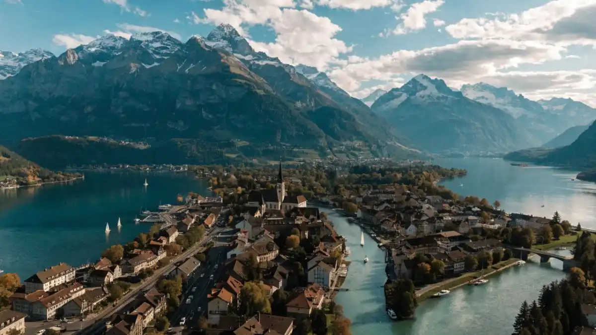 سيارة مع سائق في إنترلاكن